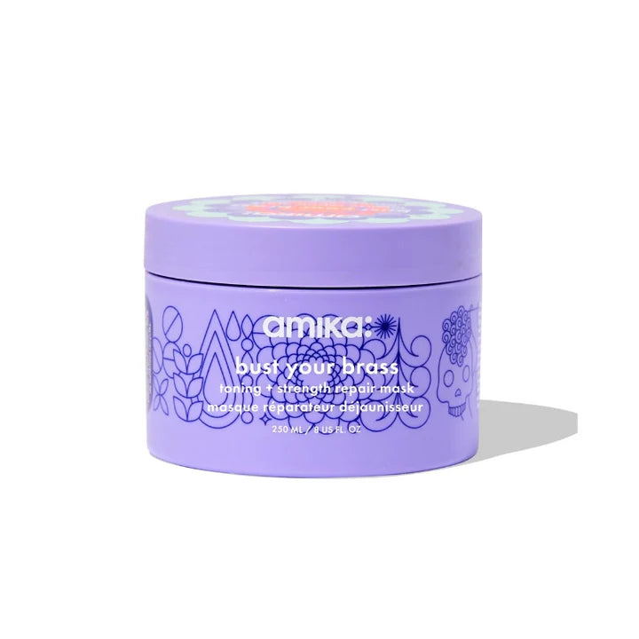 Amika: Bust Your Brass - toning + strength repair mask 250ml