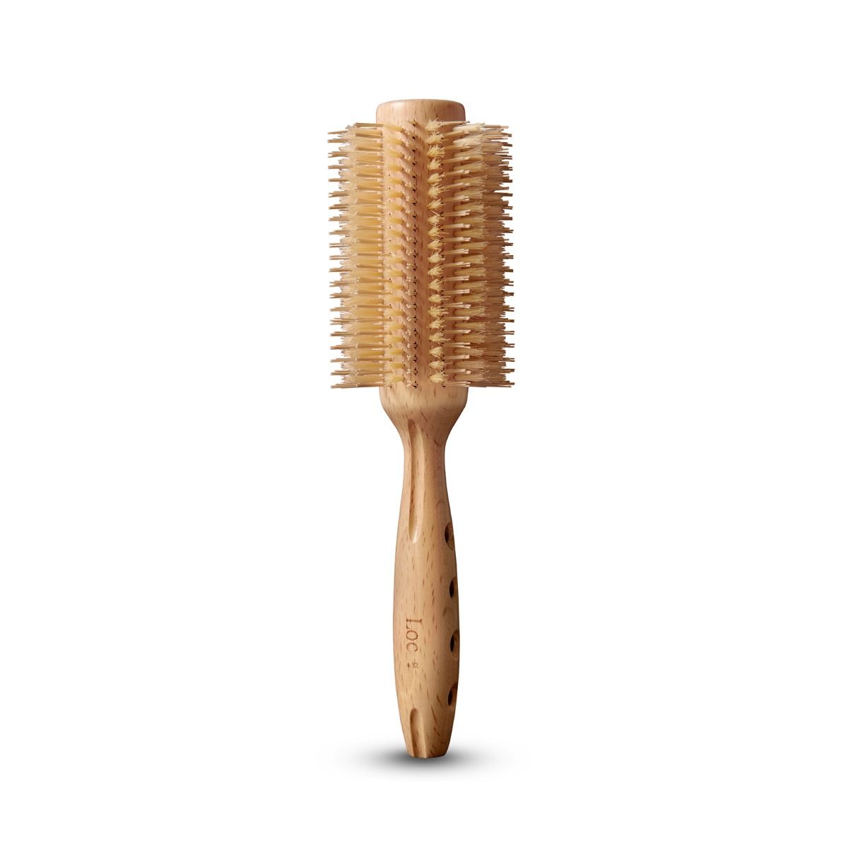 LOC The Bristle & Pin Round Brush