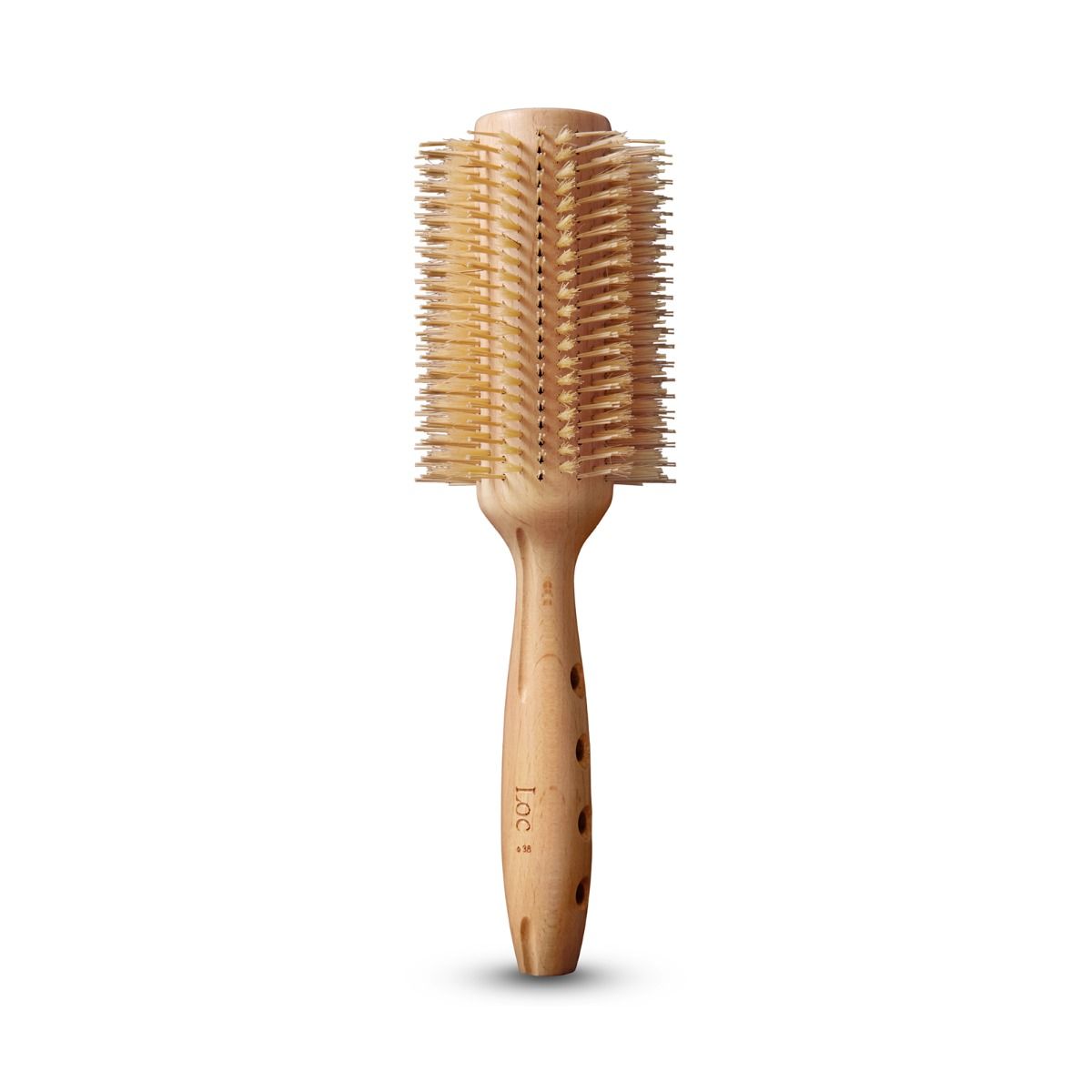 LOC The Bristle & Pin Round Brush