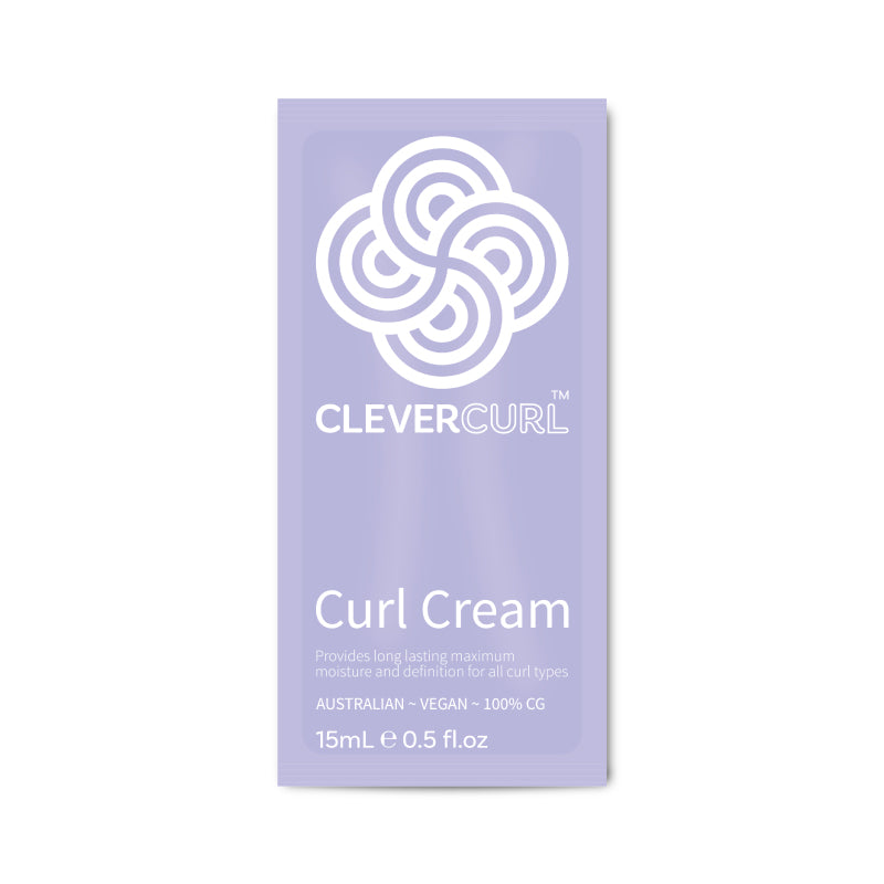 Clever Curl Curl Cream packaging on a white background