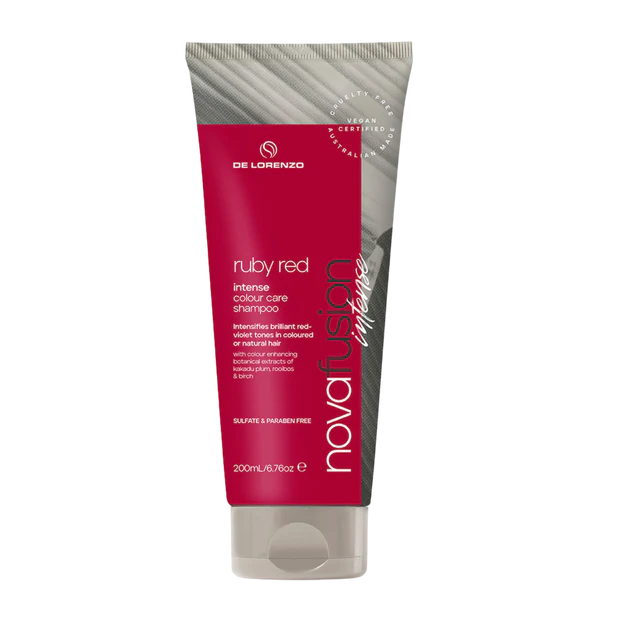 De Lorenzo Novafusion Intense Ruby Red Shampoo 200ml