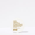 Evo Cassius styling clay container with text on a white background