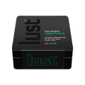Black box of lust styling fibre paste on a white background