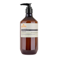 Brown conditioner bottle with pump on a white background