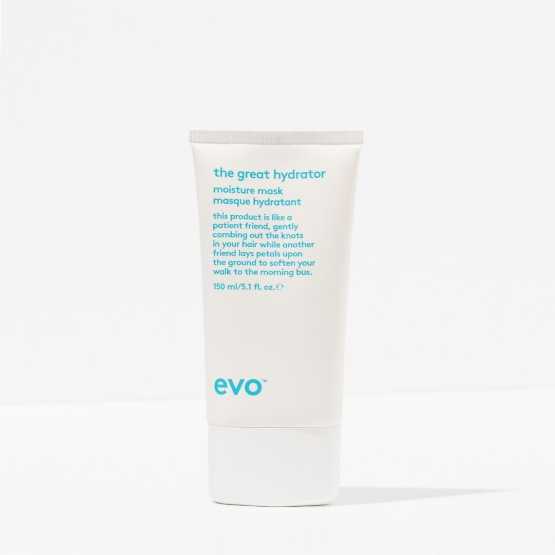 evo the great hydrator moisture mask on a white background