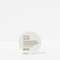 Evo hair product container on a white background